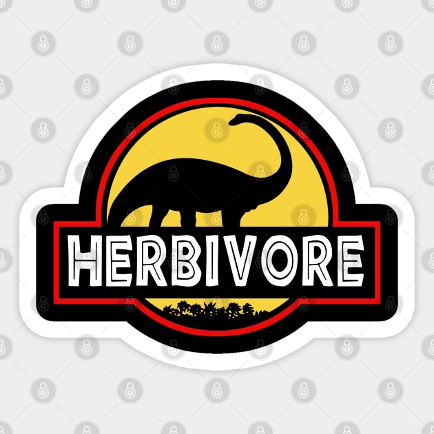 Herbivore Vegetarian Diet Workout Lifestyle Shirt Sticker by Creative Designs Canada